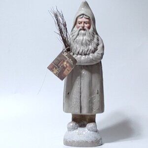 Bethany Lowe - Ivory Belsnickel Santa Small - Vintage Style Avail Nov